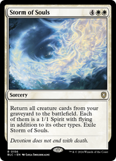 Tempestade de Almas / Storm of Souls - Magic: The Gathering - MoxLand